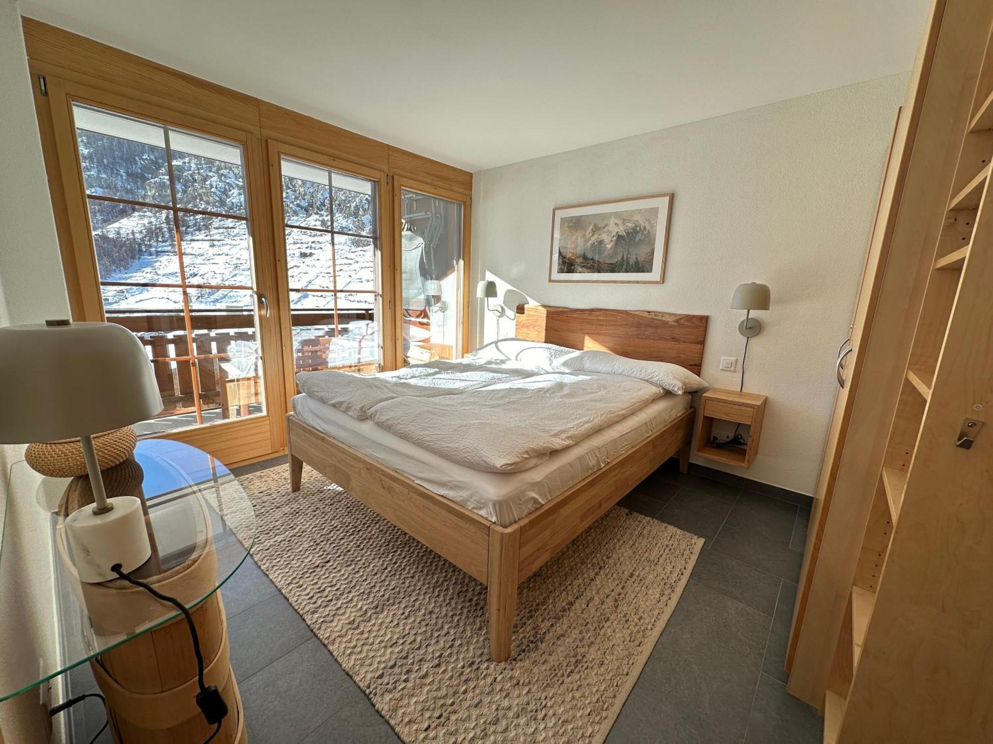Modern Self-Catering Apartment With Matterhorn Views Zermatt Exterior foto