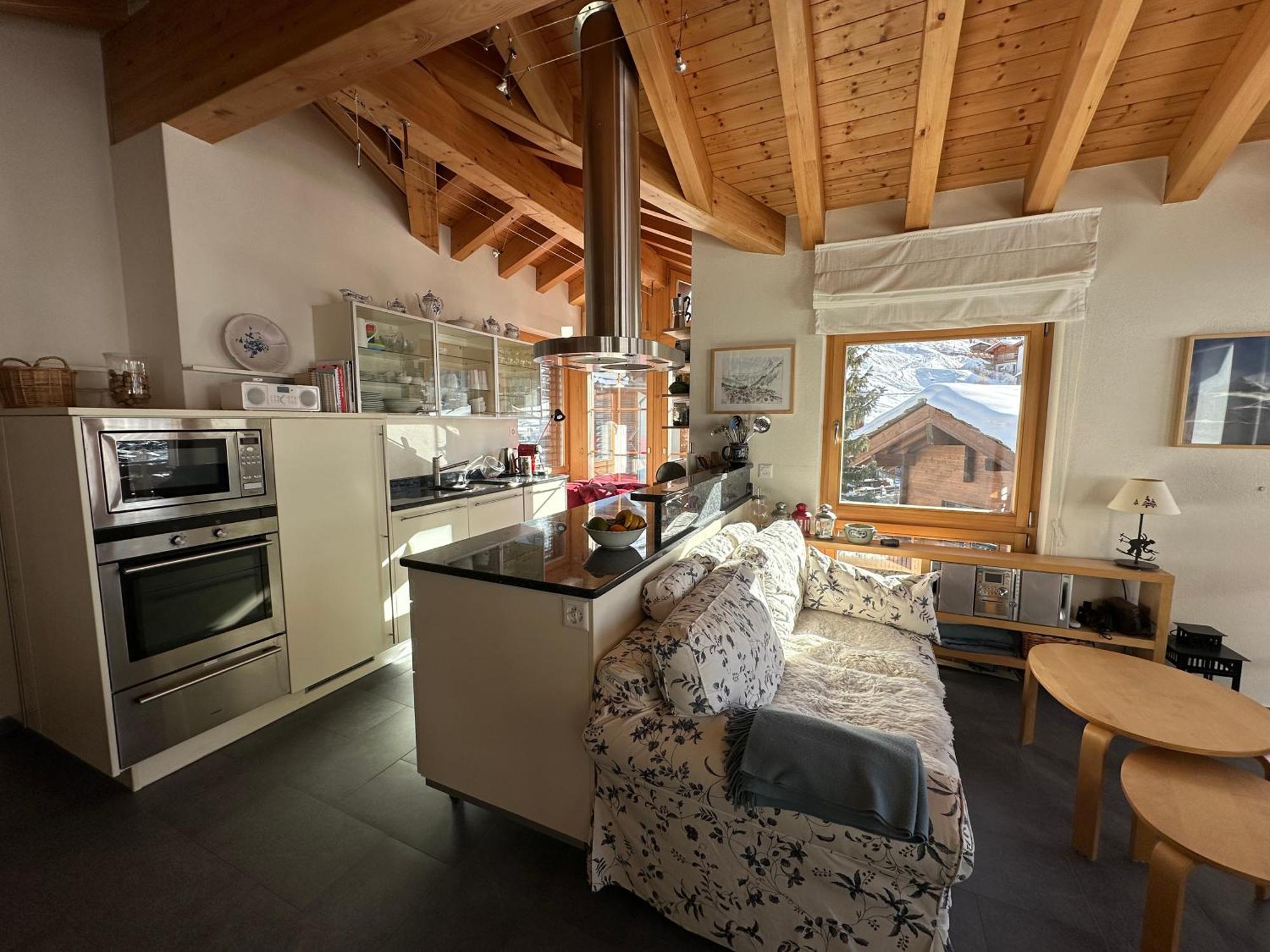 Modern Self-Catering Apartment With Matterhorn Views Zermatt Exterior foto